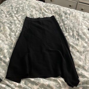 Reiss textured black skirt size 8 #O107